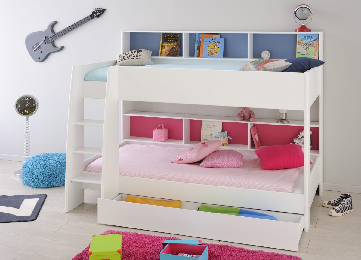 tam tam bunk bed with mattress