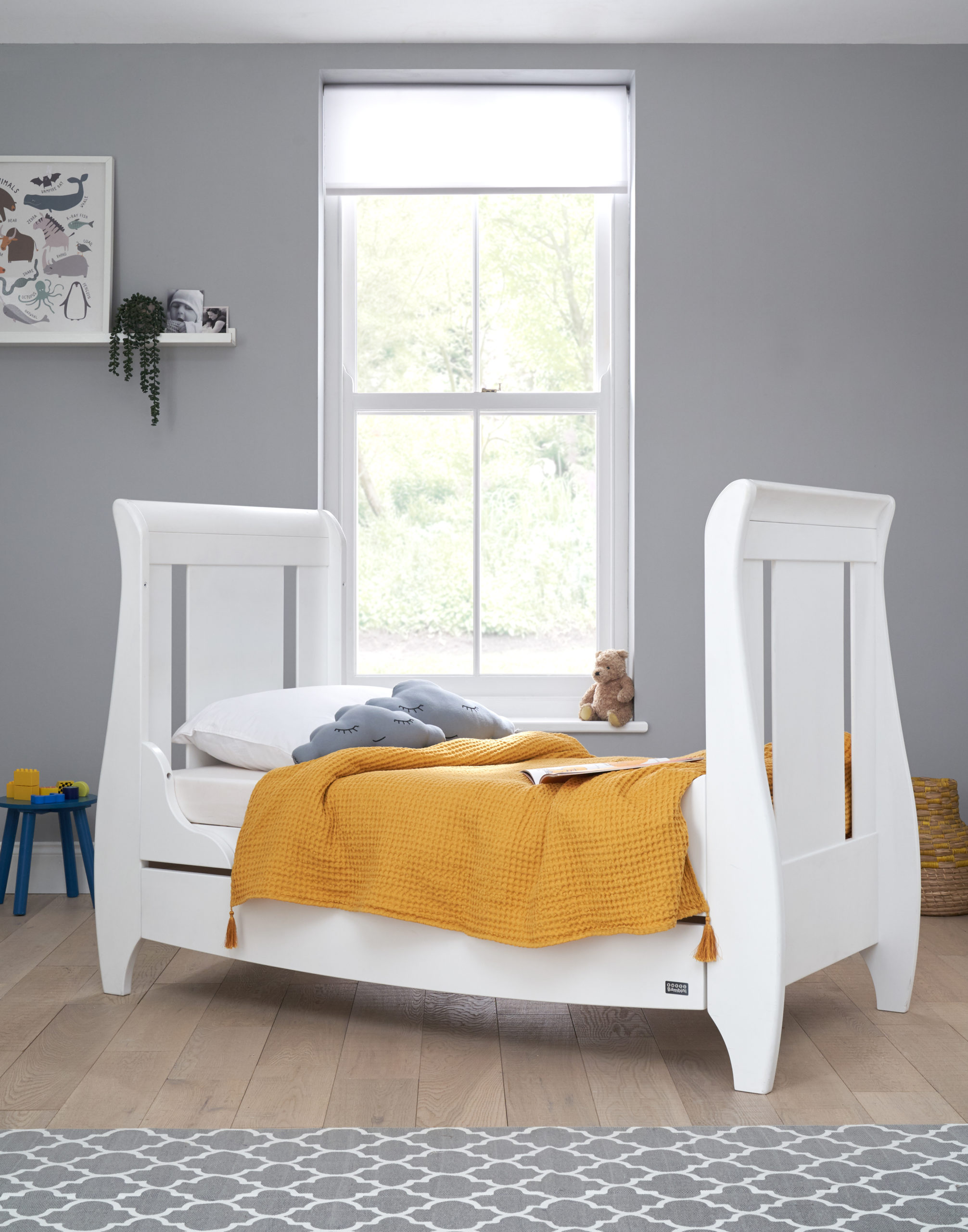 Lucas White 3 in 1 Cot Bed Kids Beds UK