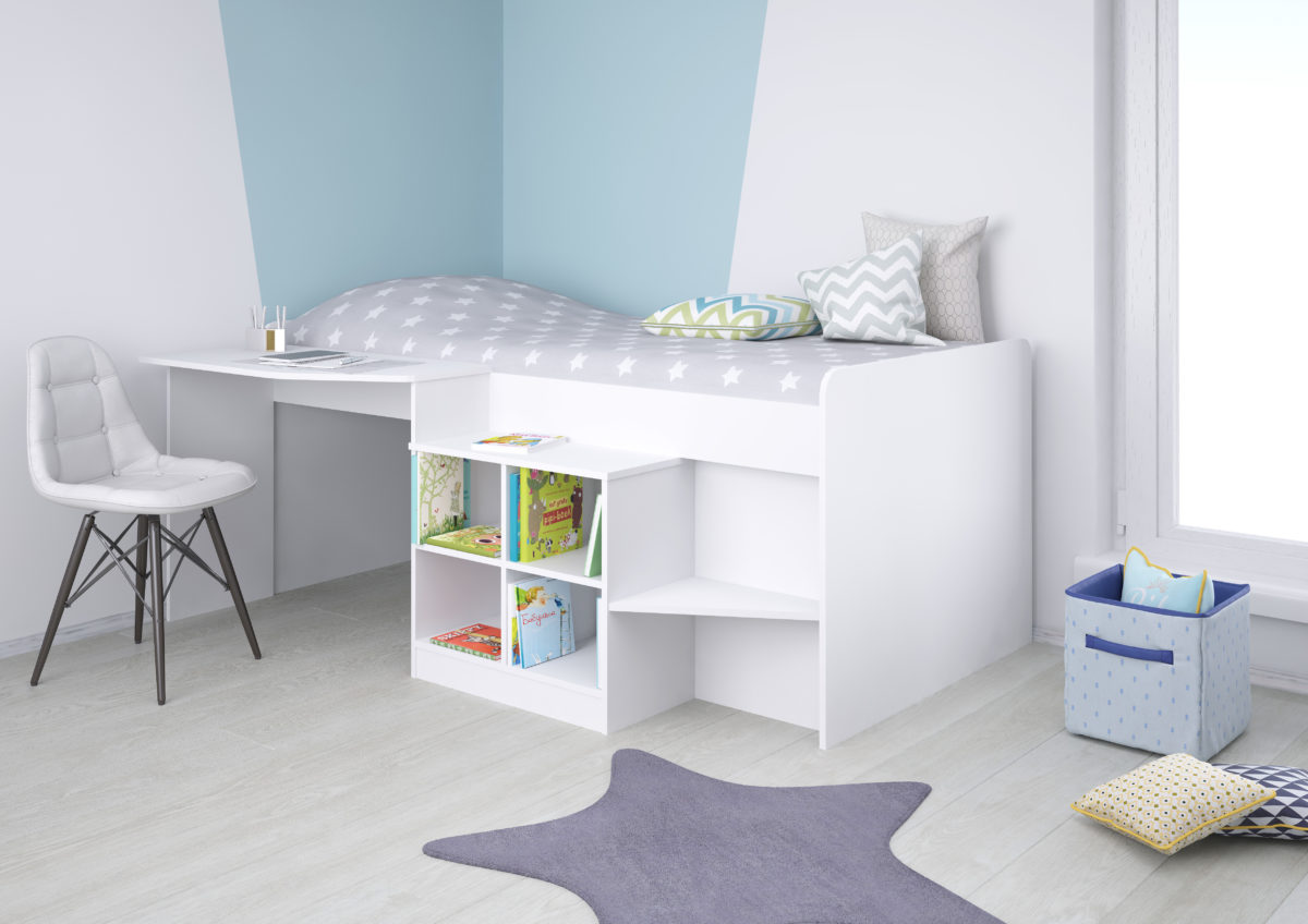 White on sale cabin beds