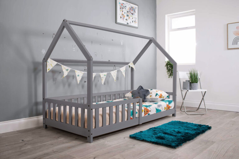 explorer playhouse bed white angle 2 grey