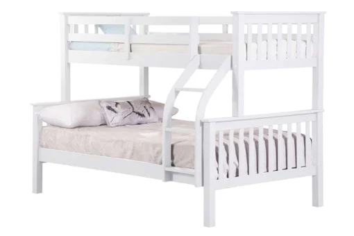 connor triple bunk bed white 1